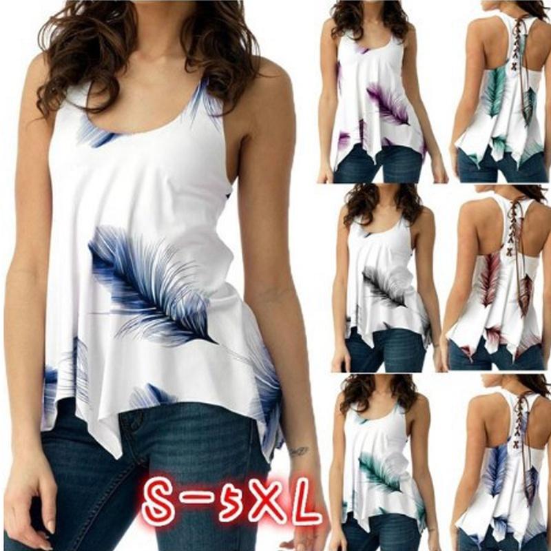 Elegant Women's Fashion Off Shoulder Tops With Spaghetti Strap And Floral Print