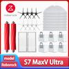 Roborock S7 Maxv Ultra / S7 Pro Ultra Robot Vacuum Accessories Main Side Brush Hepa Filter Mop Cloths Dust Bag Spare Parts