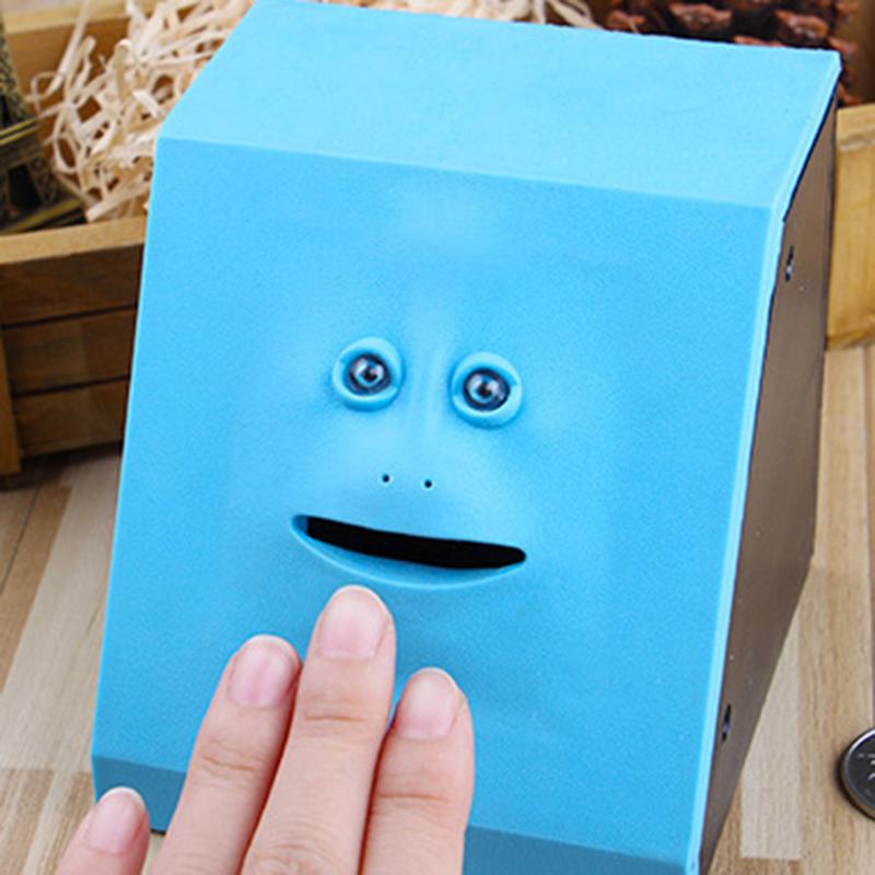 Menschliches Gesicht Geldautomaten Lustiges Gesicht Geldfressende Box Geeignet Für Kinder Erwachsene Geld Sparen
