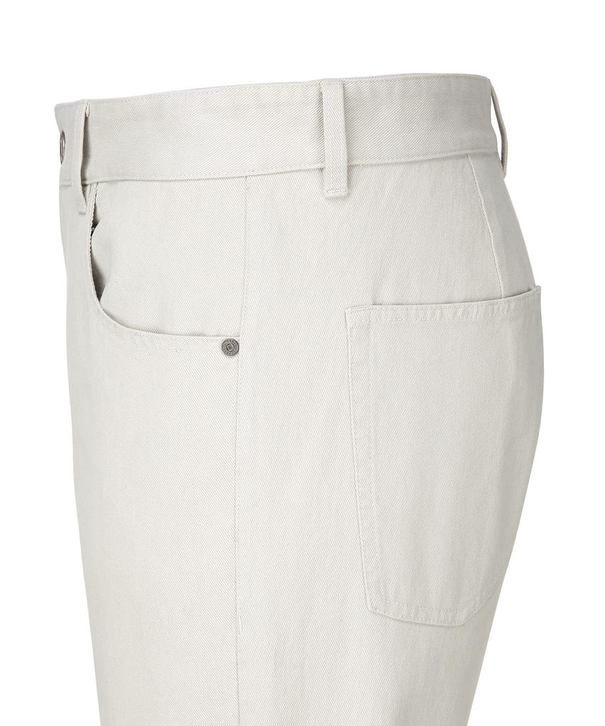 IL CORSO Action Flare Cotton Pants Cream Iepa5E103Cr