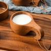 Kaffeebohnen-Messlöffel aus Naturholz Kaffeetasse Verbesserung des Brüherlebnisses Geburtstagsgeschenk für Kaffeeliebhaber