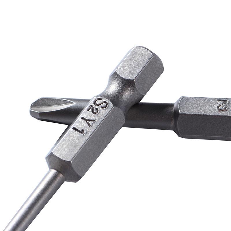 50mm Y-Shaped S2 Screwdriver Bit Set, 2-Piece