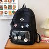 Campus Commuter School Bag Large Capacity Junior High School High School Student Versatile Backpack Travel Study Backpack