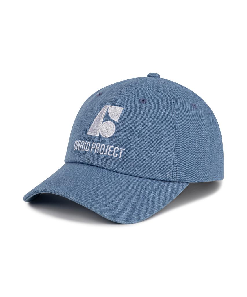 ONRIDPROJECT Denim Symbol Ball Cap - Light Blue