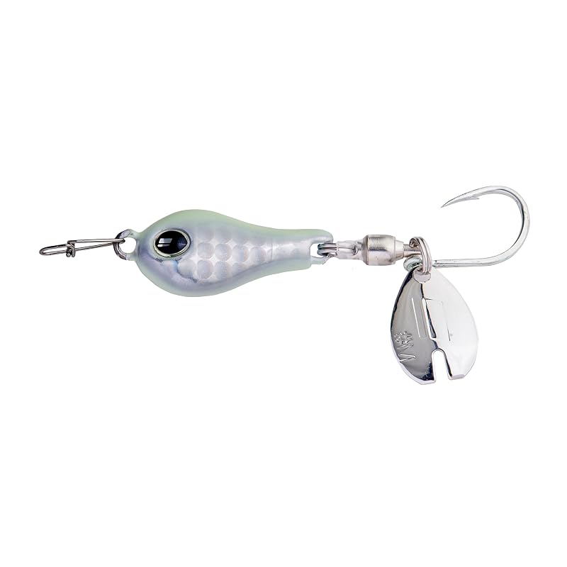 Abu Garcia Nuts Blade 30G Glow Silver SSNTSBLD30G-GLWSR Blade Jig for Spanish Mackerel and Rockfish