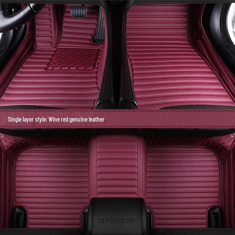 Exeed Full Surround Genuine Leather Car Floor Mats for Xingji, Yuan, ET, ES, Yaoguang, Zhui, Feng, Lingyun, Lanyue Models