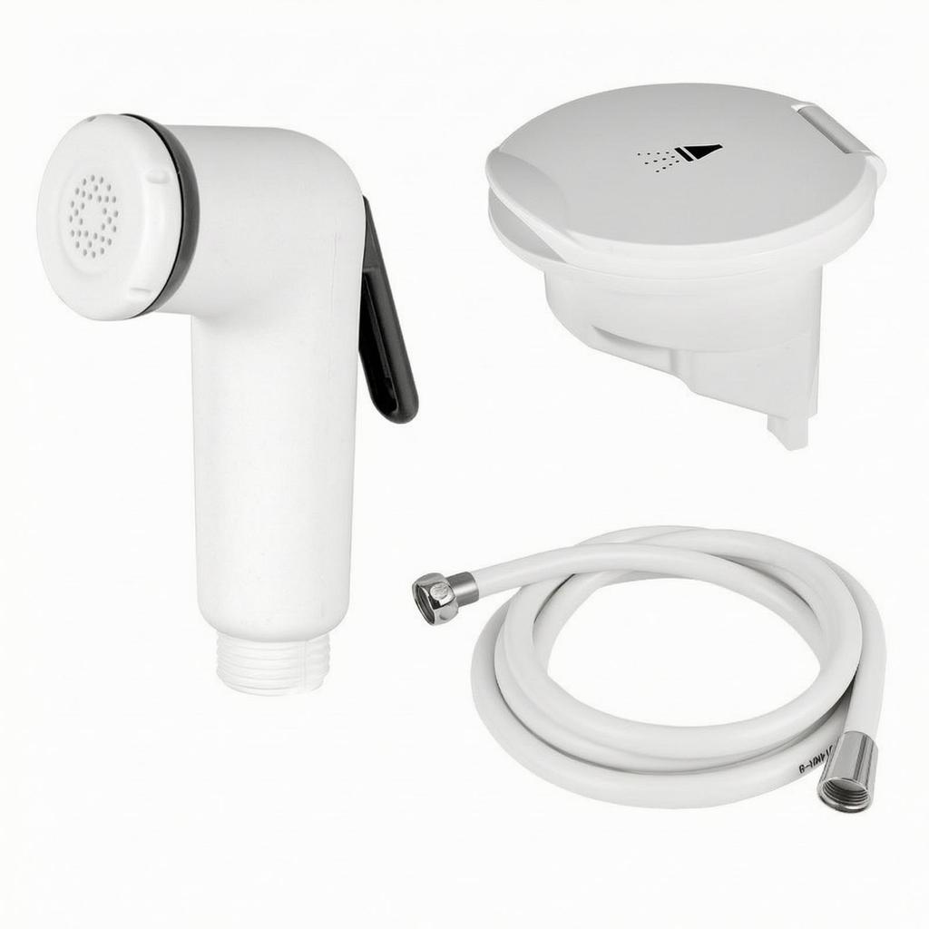 Trigger Shower Head with Cover on off Switch for Campers
