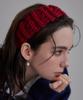 Merrymotive Mellow Wool Knit Hair Band (Red)