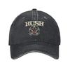Rush Rock Band Washed Baseball Cap  Streetwear Sun Hip Hop Hats Summer Men Women Outdoor Sports Baseball Caps