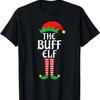 Buff Elf Christmas Theme Holiday Family Group Matching Xmas T-Shirt
