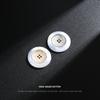 10Pcs White Four-Eye Suit Buttons Versatile Round Clothes Coat Coat Sweater Cardigan Pants Buttons High-End Buttons