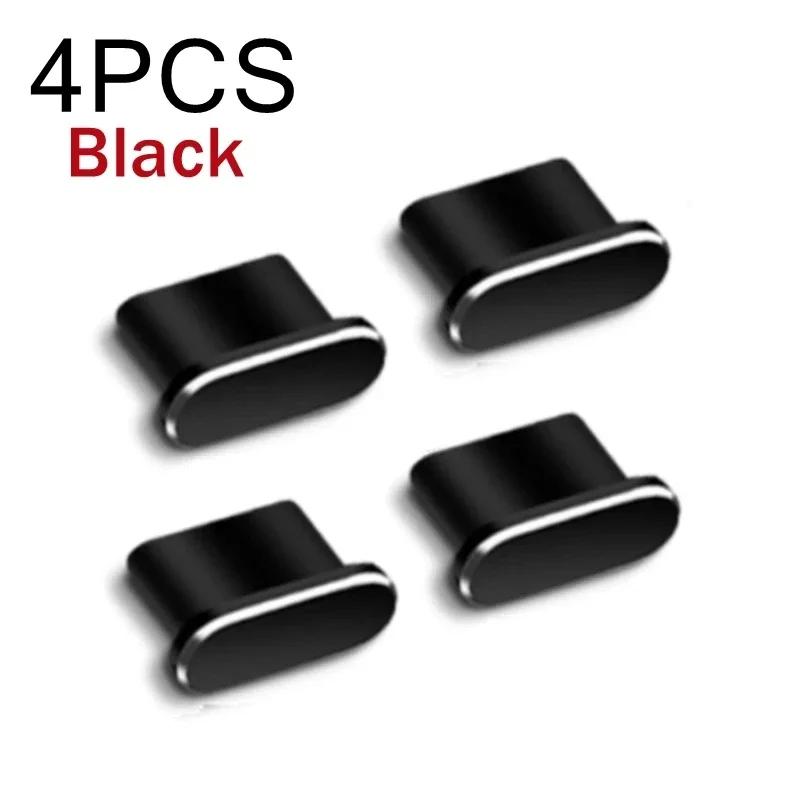 USB C Anti Dust Plugs Type-C Metal Dust Cover Mobile Phone Dust Protectors Cap Designed for iPhone 17/16 Plus/16 Pro/17 Pro Max