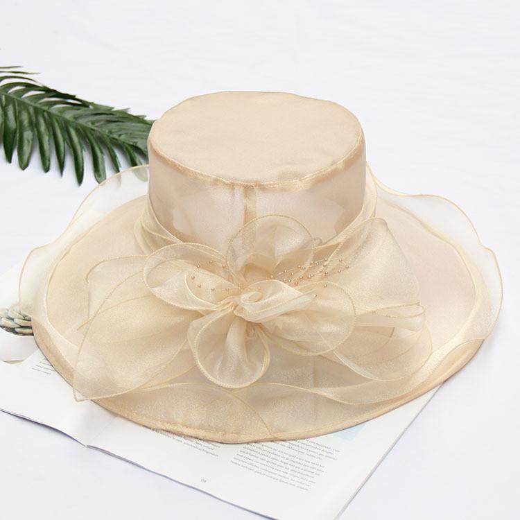 Summer Fashion Sun Hat With Large Brim For Womens Beach And Outdoor Protection