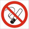 Zp-25 Pvc Fire Safety Sign. Smoking Prohibited.