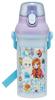 Skater Water Direct Dishwasher Made In Disney Frozen X Shoko Nakagawa Children's Bottle, 480ml, Drinking, Plastic, One-Touch Operation, Safe, Japan,