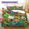 The Amazing World of Gumball Pattern Bedding Set Quilt Cover Pillowcase Home Decor Gift (1 * Duvet Cover + 2 * Pillowcase, Without