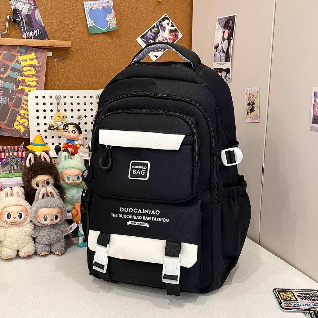 Schoolbag Large capacity schoolbag Junior high school backpack Female small fresh cute middle school students High value school backpack