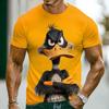 Ny Sommar Herrmode T-shirt Personlighet Djurmönster Tryckt Herr T-shirt Topp
