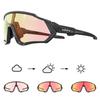 Kapvoe Photochromic Cycling Sunglasses Men Women Road Mtb Mountain Bike Bicycle Glasses Cycling Glasses Sport Running Eyewear