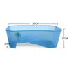 Mini Turtle Tank With Basking Ramp Platform 5 Area Design Small Tortoise Reptile Habitat Breeding