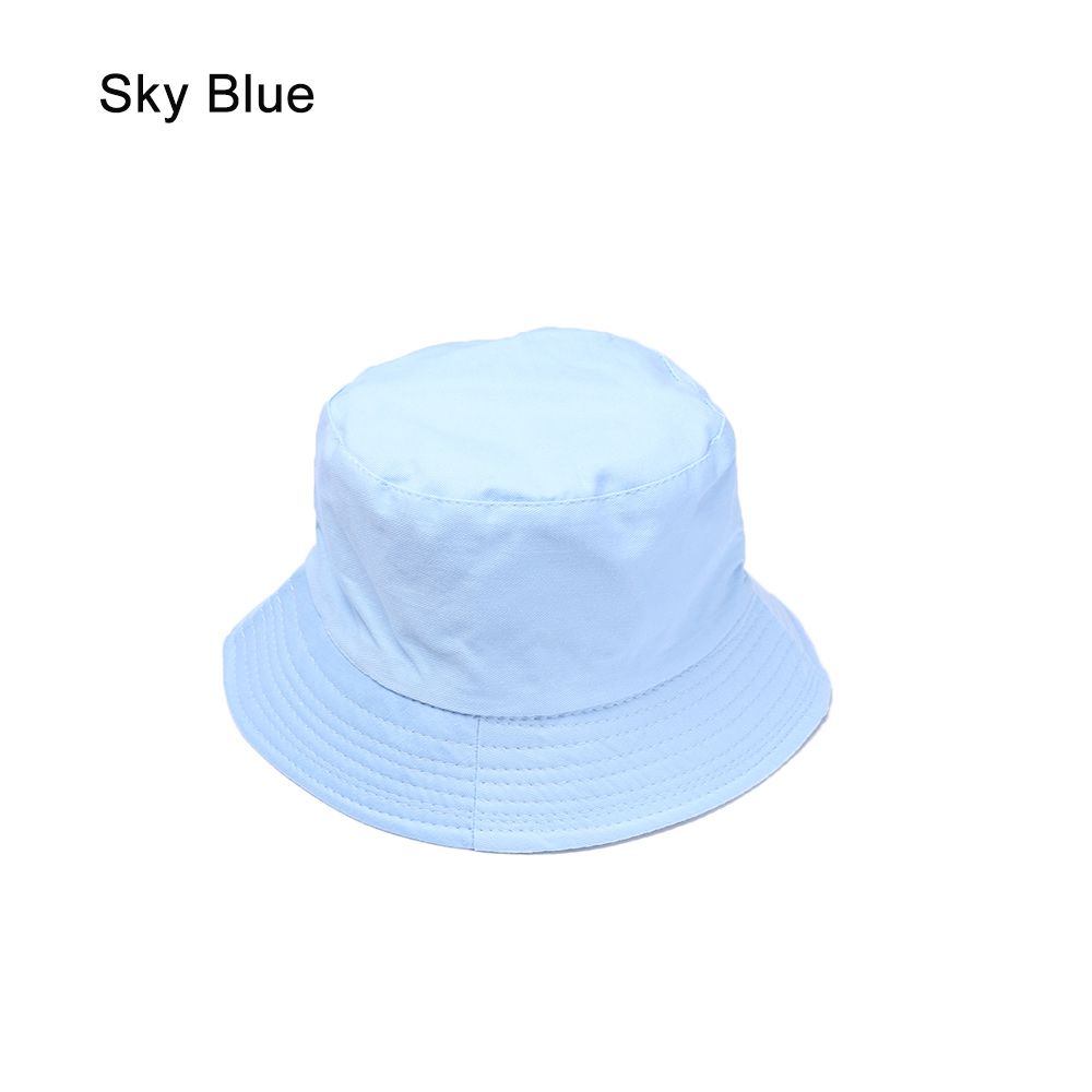 Fashion Casual Cotton Fisherman Cap Sun Caps Candy Color Bucket Hat
