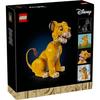 LEGO Disney König der Löwen Simba Spielzeug Geburtstagsgeschenk Block Muttertag Vatertag Männer Frauen Disney Waren 43247
