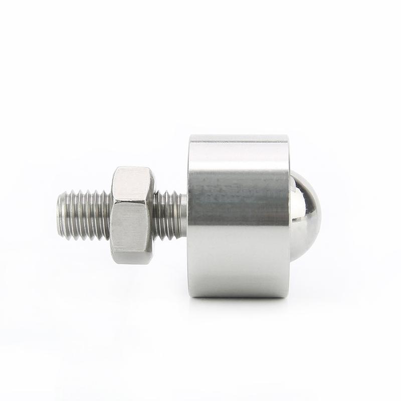 M6/M8/M10 Bolt Ball Rollers Presision Ball Stainless Steel Transfer Unit Wheel Roller Plungers Ball With Lock-Nut