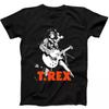 T.Rex Rock Band Marc Bolan Music Trex Best Seller Gift Tee Black T Shirt Graphic Short Sleeve Shirt Unisex Men Women Summer