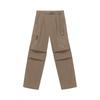 The North Face Solid Color Pocket Mid Waist Straight Leg Casual Pants Unisex Bottoms Khaki NP6NR03L