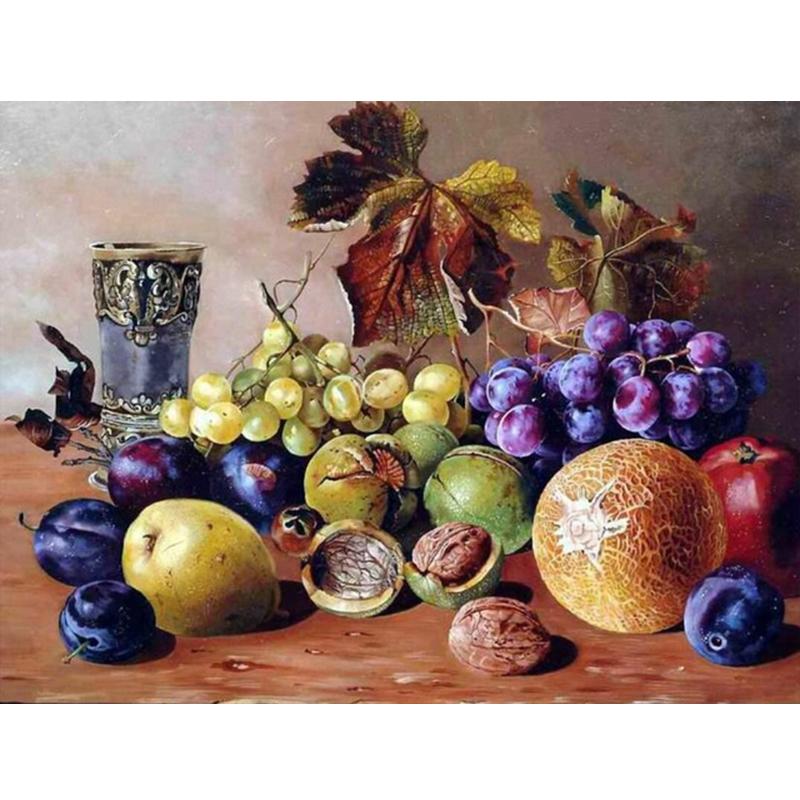 Broderie diamant Liqueur Perceuse complète Ronde/Carrée Peinture diamant Paysage Strass Art Point de croix Kits Couture