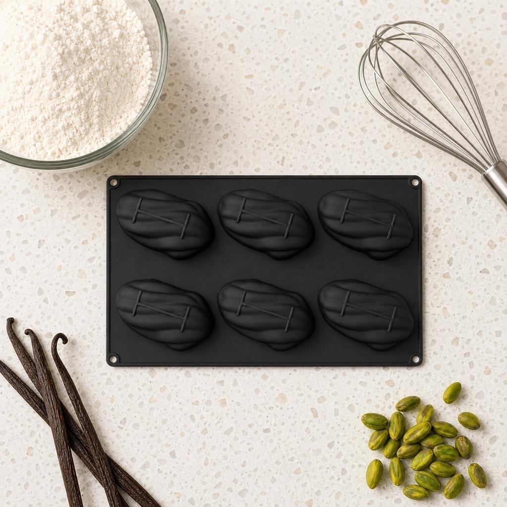 Multi-Cavity Nut Shape Silicone for and Chiffon Baking