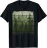 Trees Wildlife Nature Vintage Forest T-Shirt