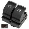 2 Door Front Left Master Window Switch Fits Golf MK5 MK6 GTI Passat B6 | for OE 5K3959857 5K3959857A 5K3959857B Also Fits Eos Rabbit Models Restores