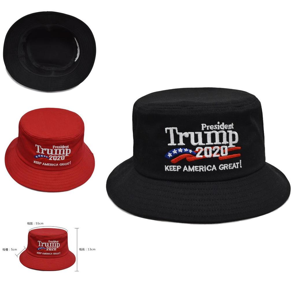 Trump Presidente Donald 2020 Mantén América Genial Gorra Sombrero de Pescador Bordado Unisex