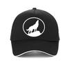 Nieuw Zomer Merk Wolf Baseballpetten Unisex 100% Katoen dad cap Casual outdoor verstelbare hip hop snapback hoed bone