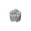 10pcs 6143 Building Blocks Bricks Thick Figures Block Cylinder Round 2 X 2 With Axle Hole Creative Size Compatible With 3941