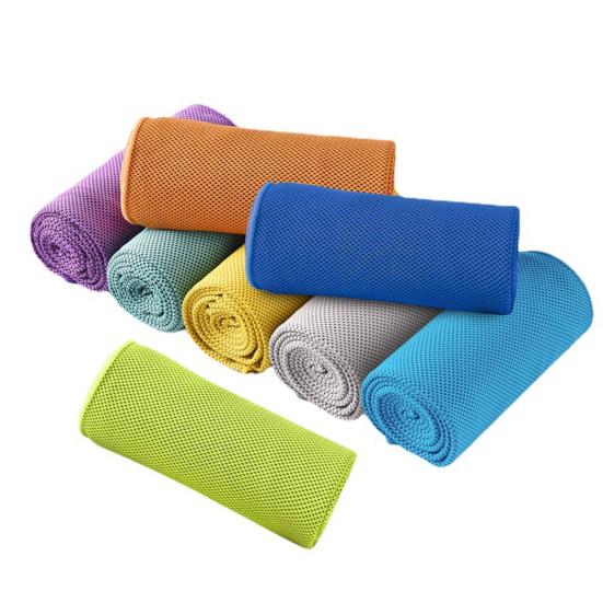 Instant Cooling Towel Extra Soft Quick Dry Sweat Absorption Breathable Running Yoga Workout Chilly Towel Sports Supplies