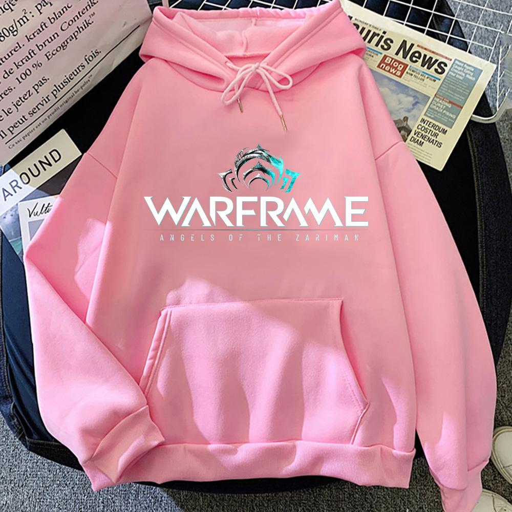 Warframe LOGO Hoodies Comic Game with Hooded Casual Comfortable Clothing Harajuku High Quality Hoodie for Autumn/Winter Hooded