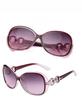 Lunettes de soleil d'été pour femmes, lunettes de soleil rétro Vintage en plastique