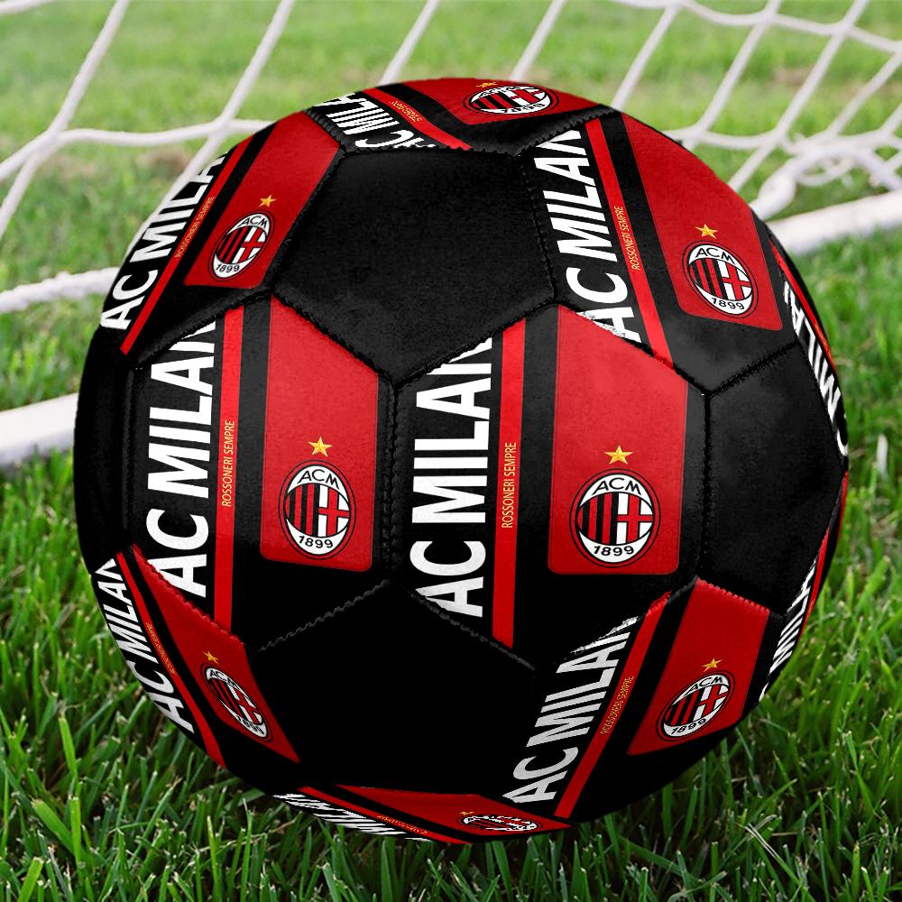 AC Mailand Thema Größe 5 Fußball, Geeignet für Indoor- und Outdoor-Spiele, ein Geschenk für jeden geeignet.