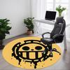 One Piece Office Round Area Rug,  Under Office Chairs Bedroom Living Room Home Decor A0908193