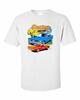 1965 Ford Mustang Klassieke Pony Car T-shirt ENKEL OF DUBBELZICHT FM4