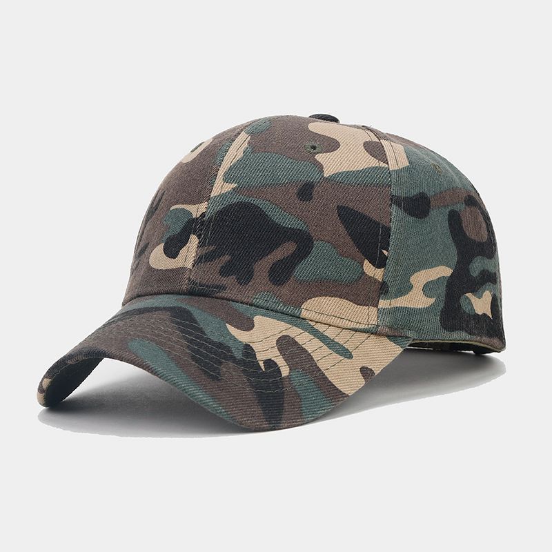 Military Training Camping Sports Sun Hat Hot Sale Outdoor Camouflage Baseball Cap Sunshade Cap Custom