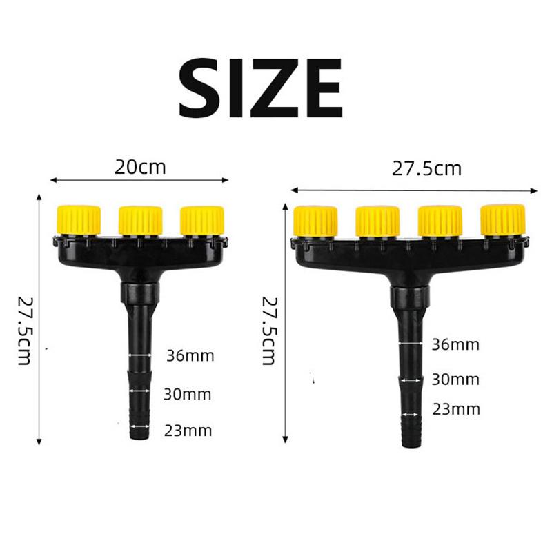 Vegetable Garden Spraying Flower Garden Spraying Multi-Head Spraying Multi-Orifice Spray Head Sprayer Nozzle Adjustable Speed