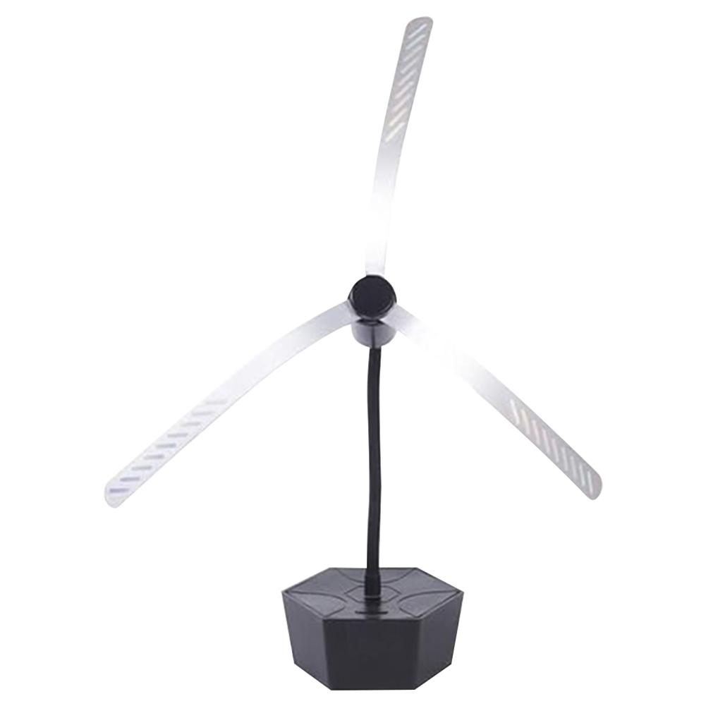 Fly Fan for Tables with Holographic Blades Food Spinning Fan Keep Flies Away Flexible Fly Fan for Picnic Kitchen Party