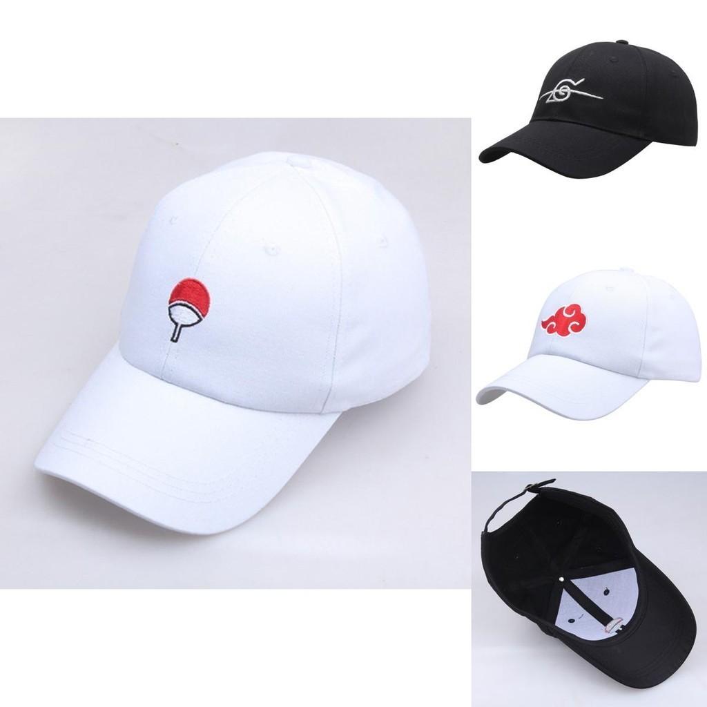 Stylish Anime Baseball Cap For Men And Women With Uchiha Emblem Embroidery
