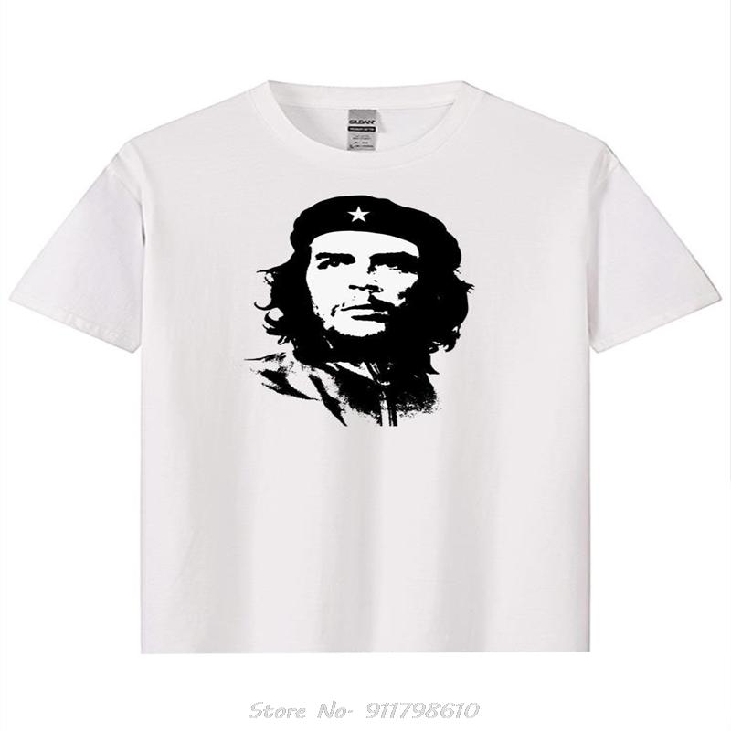 Oversized Tshirt High Quality Cotton Short Sleeve Che Guevara Revolution Printed T-shirt Casual O-neck T Shirt Tees Shirt