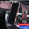 Car Phone Holder Carbon Fiber Pattern Racing Seat Style Auto Air Vent GPS Mount Compatible Storage Bracket with Most Smartphone
