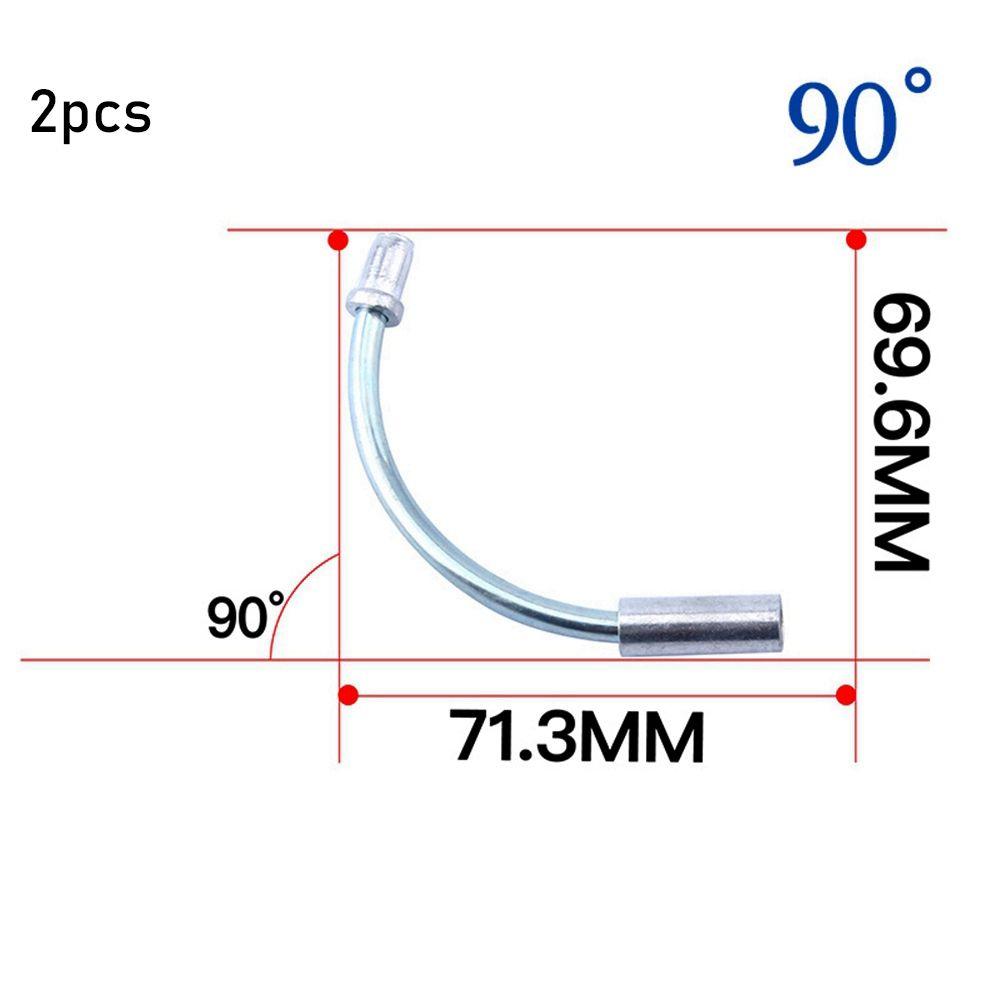 High Quality Hose Brake Bicycle Parts Bend Tube Cable Guide Pipe Sleeves Protector V Brake Noodles