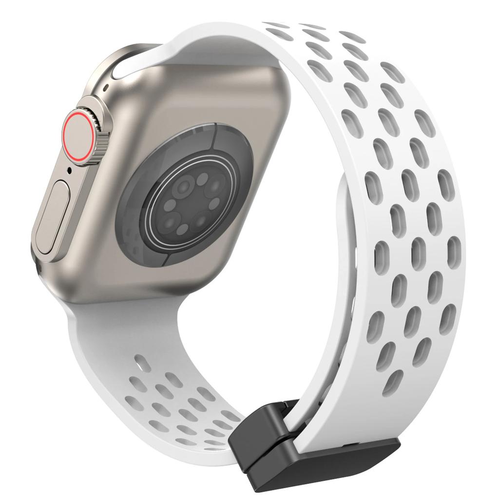 Magnetisches Armband für Apple Watch Ultra Band 49mm 44mm 45mm 41mm 40mm 42mm 38mm Silikon Correa Armband iWatch Serie 8 se 7 6 5 4